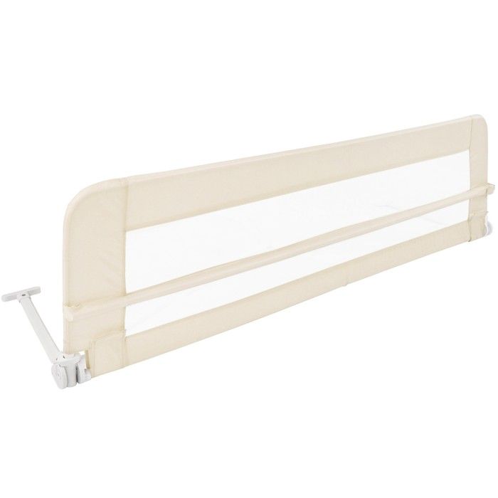 Barrière De Lit KESSER 150 Cm Pliable – Sécurité Bébé & Enfant – Hauteur Réglable 72-96 Cm Gris