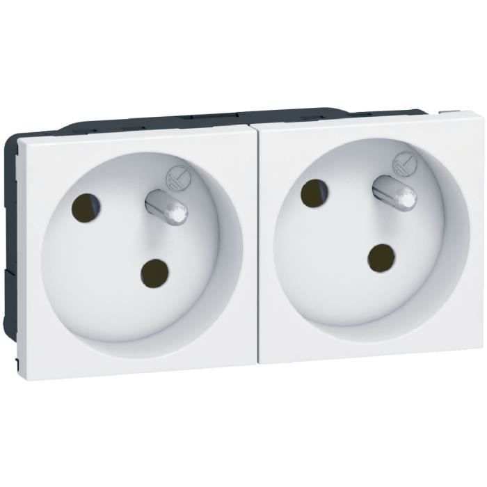 Prise De Courant Avec Terre Mosaic Schuko Orange | 077217 | 3245060772178