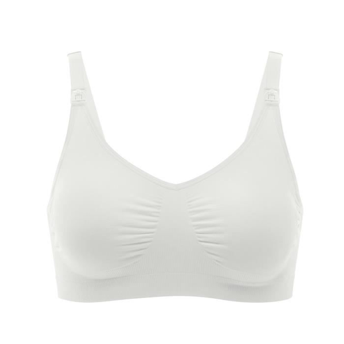 Medela Soutien-Gorge de Grossesse et d'Allaitement Blanc Taille L 1 unité