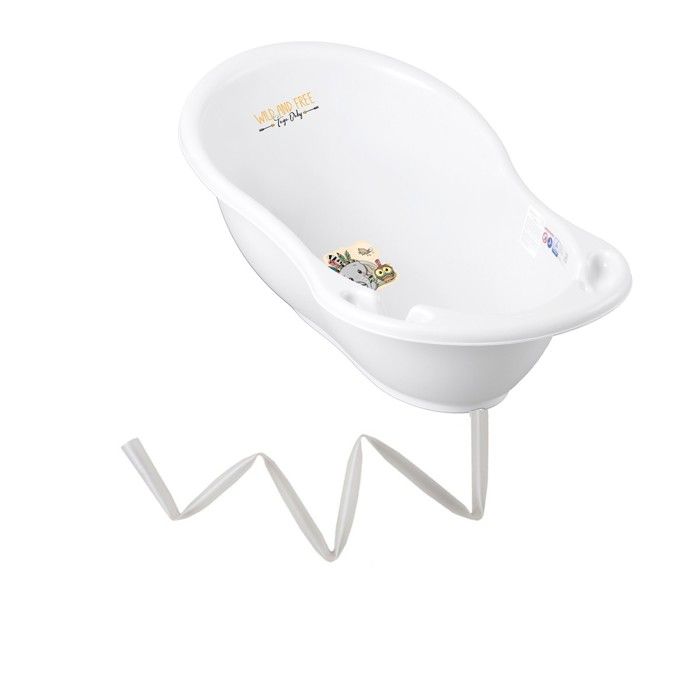 Baignoire Bebe Thermometre Blanc Elephant 86 Cm Tuyau Cdiscount Puericulture Eveil Bebe