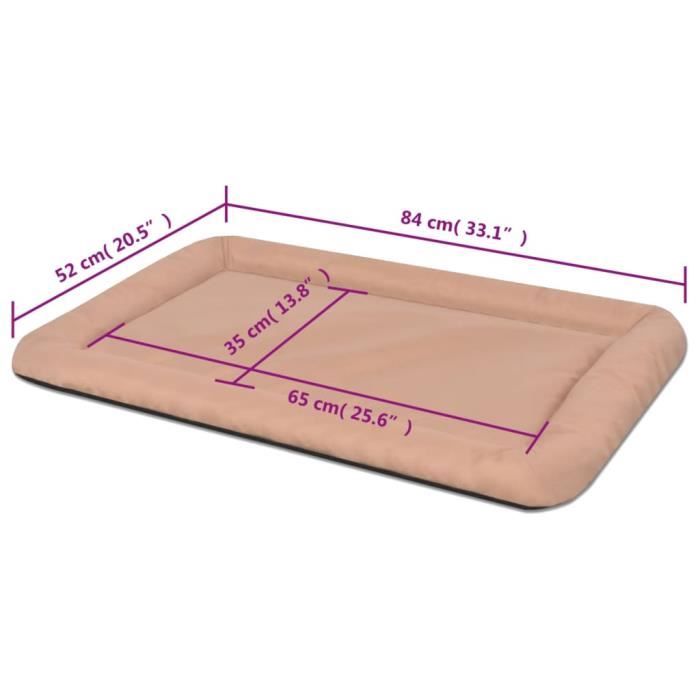 Meilleurs prix pour Matelas pour chiens - Mothinessto - Modèle qq0339 - Taille XL - Beige - Tissu Oxford hydrofuge