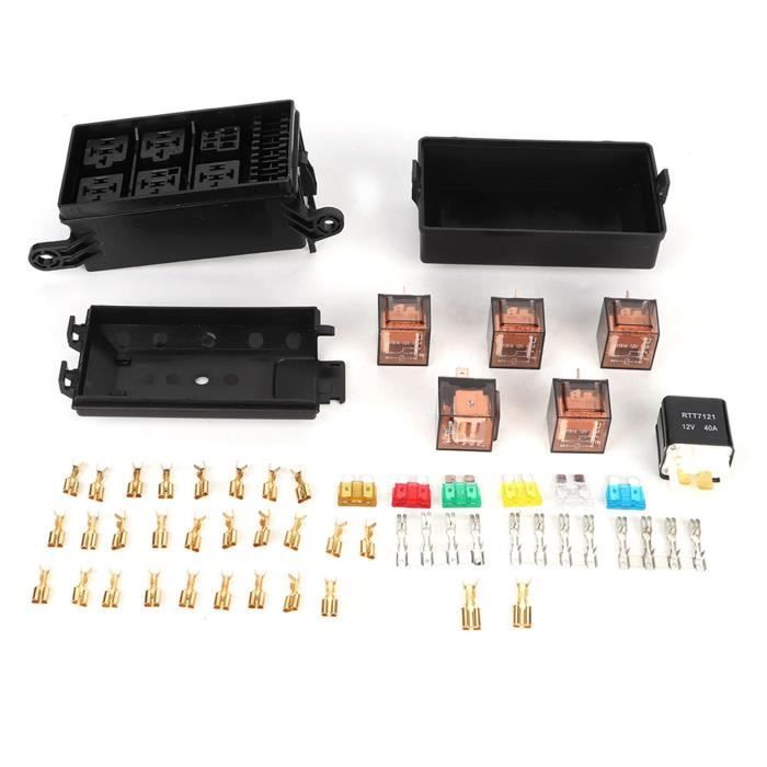 Boîte à Fusibles De Voiture 12V/24V - Grandado