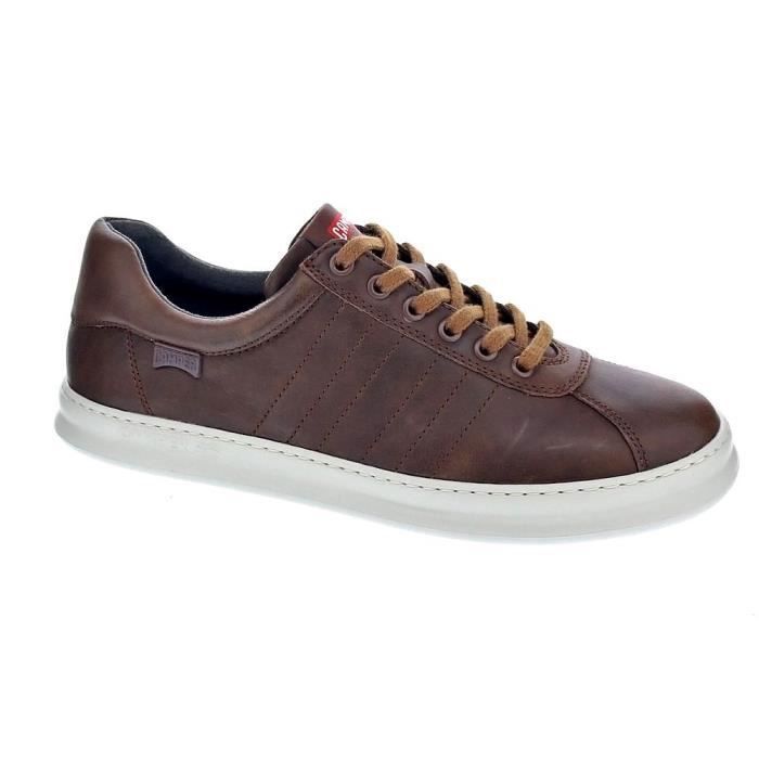 Baskets Homme - CAMPER - Runner K100227-014 - Cuir - Marron - Lacets