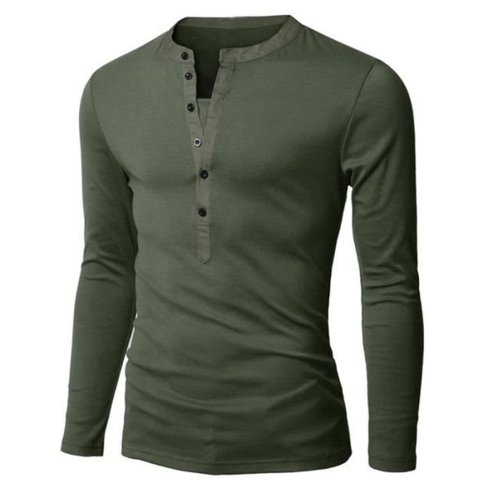 T shirt 2025 homme decolleté