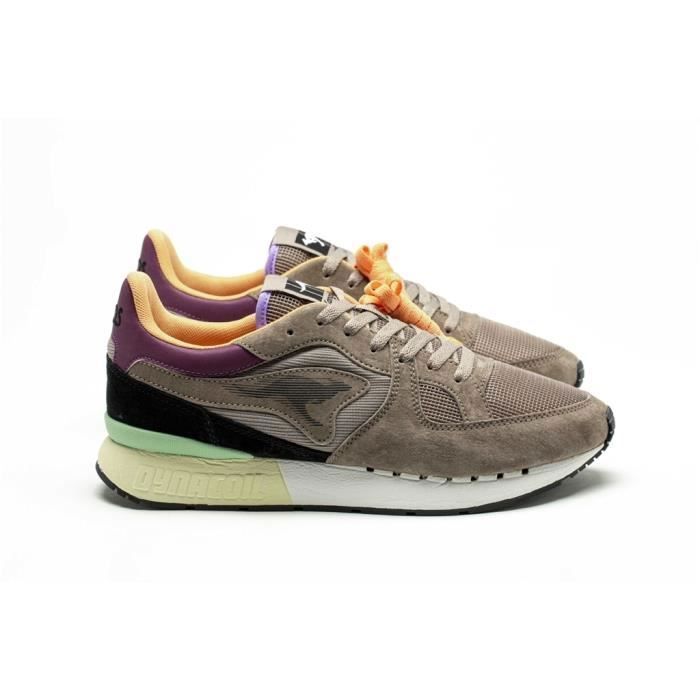 KangaROOS Baskets KangaROOS Originals - Coil R1 OG POP - Marron - Homme - Daim-Nubuck - Lacets