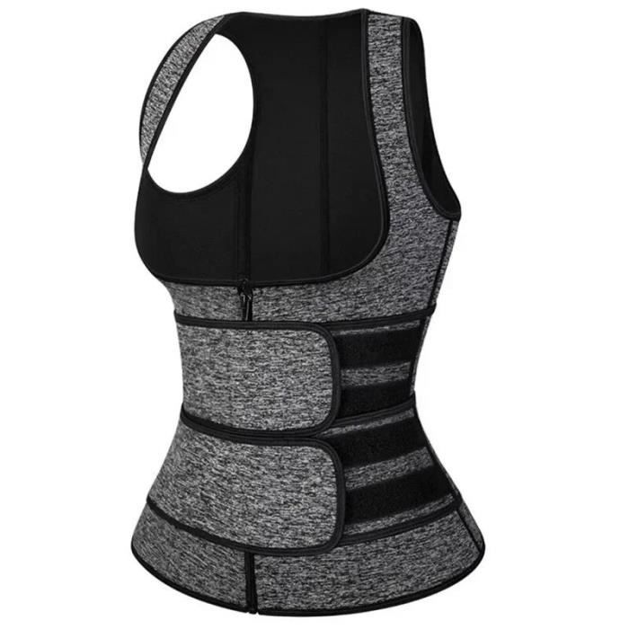 Ceinture Abdominale Amincissante En Néoprène - Pour Transpiration, Minceur - Taille S à XXXXL, Noir