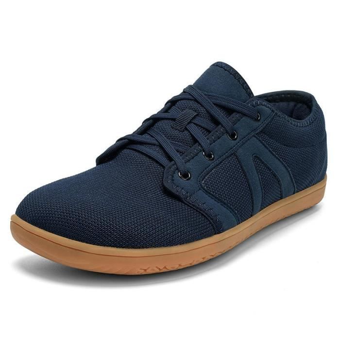 Chaussures Minimalistes Hommes Femmes INSFITY Barefoot Bleu