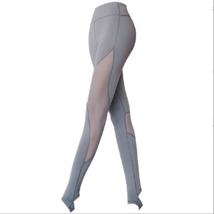 Legging Jaune Pour Femme - Pantalon Tricoté Sans Couture Pour Femme - Taille Haute - Respirant - Pantalon De Course