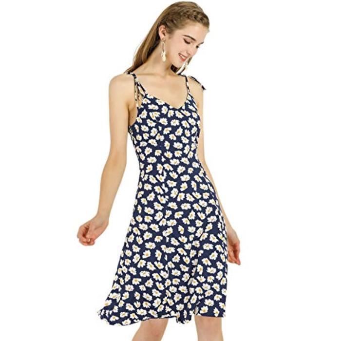 STREET-ONE Robe longueur de genou pour femmes en Bleu | STREET-ONE