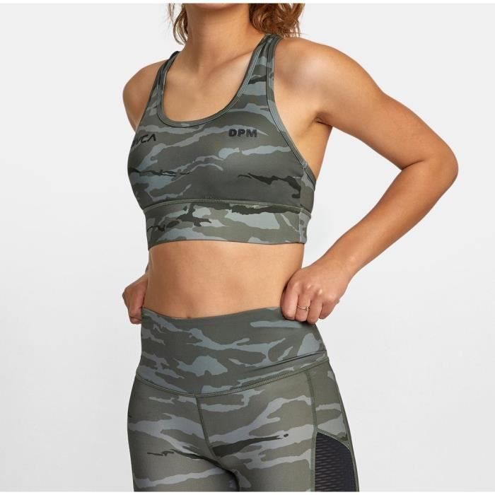 Brassière RVCA Sport DPM Takedown camouflage Couleur Camouflage