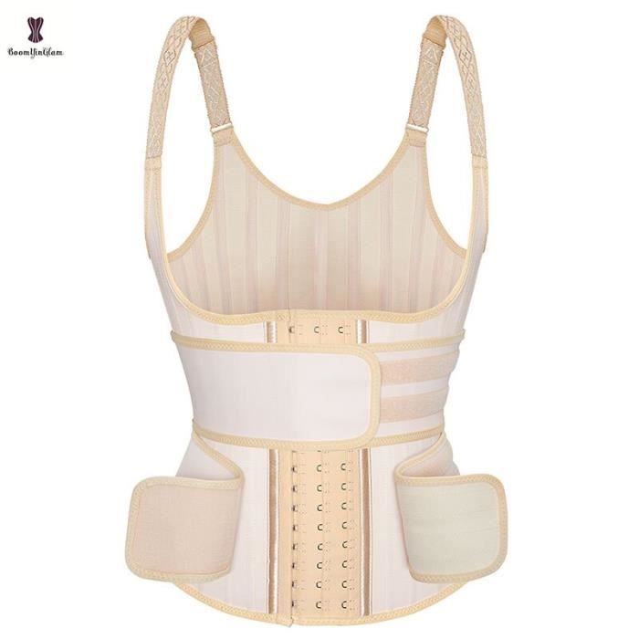 Bustier corset Ceinture Avec 3 Crochets Et illets En Latex Pour Femmes bustier-corset-ceinture-avec-3-crochets-et-illets-en-latex-pour-femmes