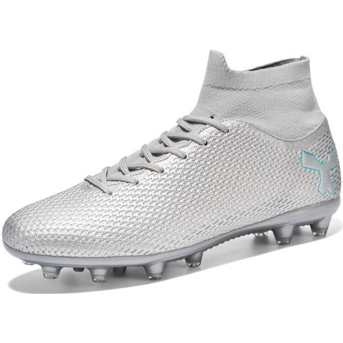 Kmrlofiy Chaussures de Football Homme Professionnel Crampons de Foot