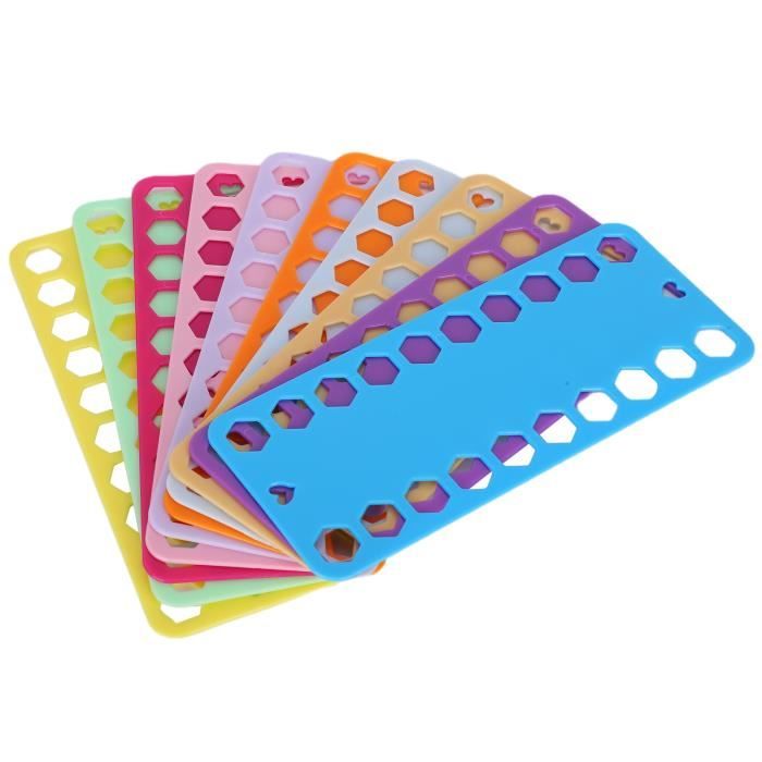 Anneau de reliure - MOTHINESSTO - 20 pièces - Plastique - Réutilisable