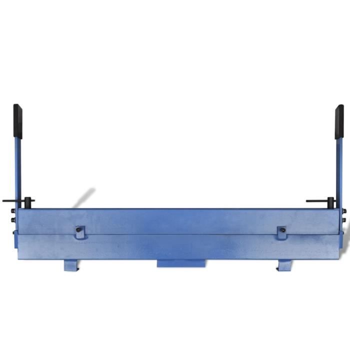 Pieuse De Tôle Manuelle 300mm - Pour Tôles De 2,5 à 3mm, Angle De Pliage 80° à 90°