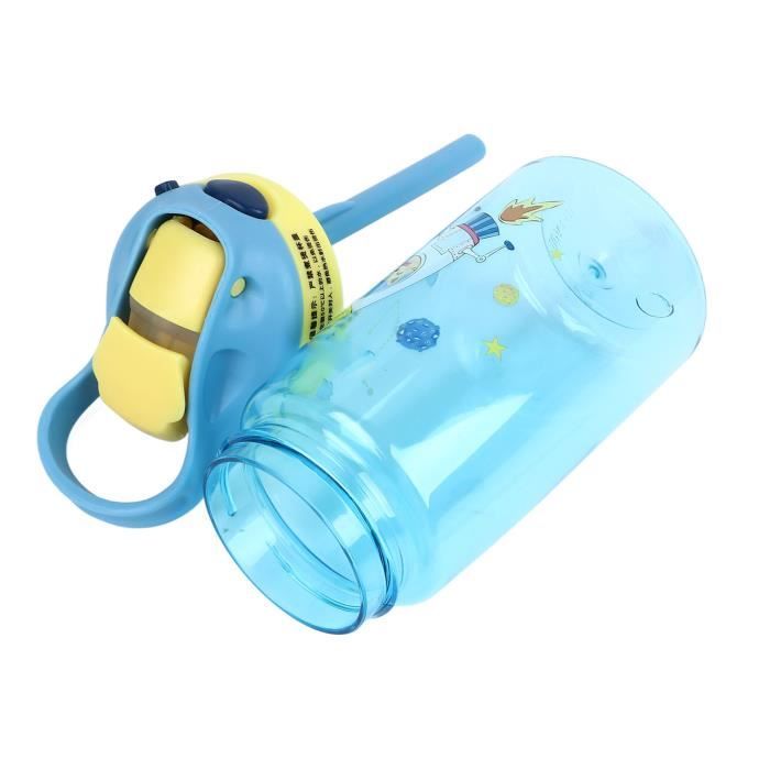 Gourde Enfant Fizzii 330 Ml Anti-Fuite - Sans BPA Motif Mini Space - Idéale École Et Loisirs