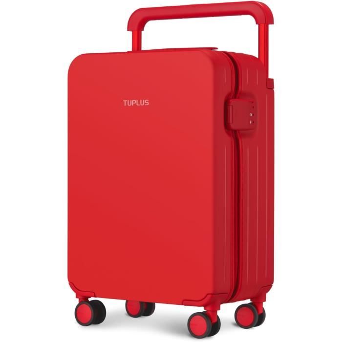 Valise Rigide Grande 72x47x29cm OCHNIK - 4 Roulettes, Verrouillage Numérique, ABS Durable - Rouge