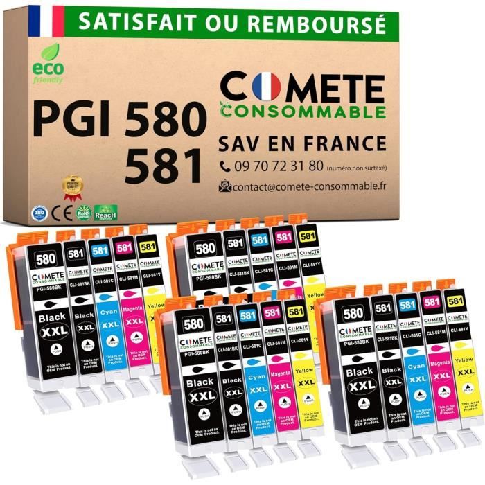 COMETE - Pack 4 Toners Compatibles Brother TN243 TN-243 (1 Noir + 3 Couleurs) Pour DCP-L3550CDW MFC-L3750CDW HL-L3230CDW