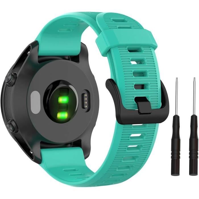 Bracelet Silicone De Rechange Pour Garmin Forerunner 10/15 - Confortable Et Adjustable - Homme/Femme
