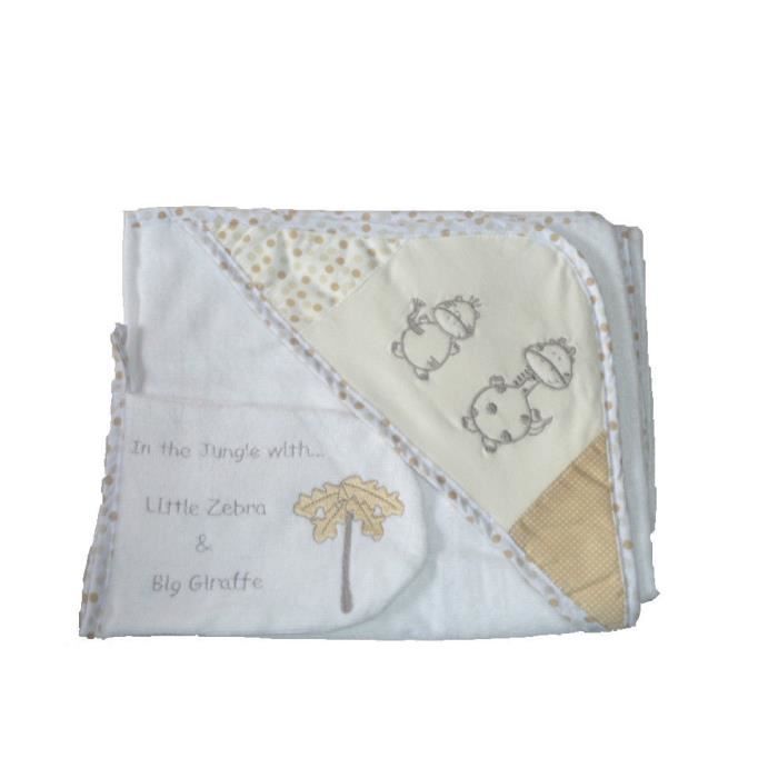 Cape Sortie De Bain Gant De Toilette Bebe Garcon Fille En Eponge Slumbersac Originale Jolie Motifs Idee Cadeau Naissance Mixte Blanc Blanc Achat Vente Sortie De Bain