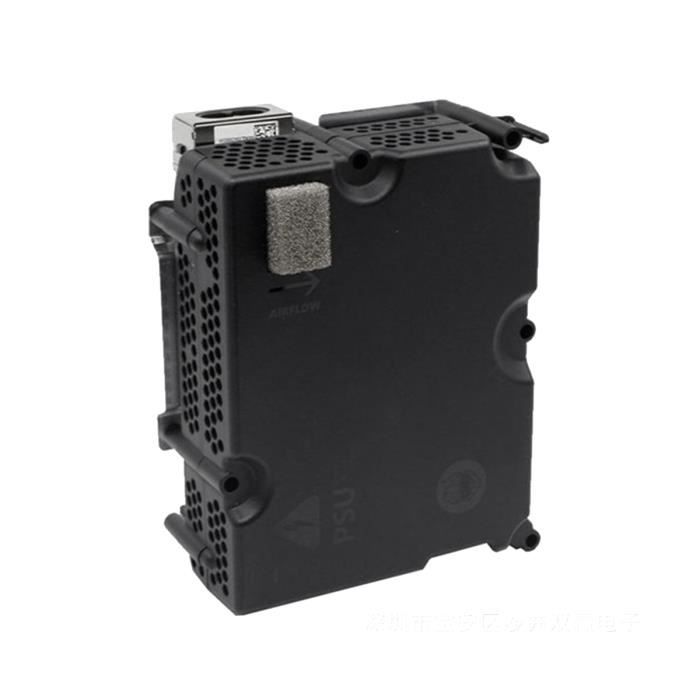 Un Schéma D'un Rack D'alimentation Avec Un Cercle Bleu Et Un Contour