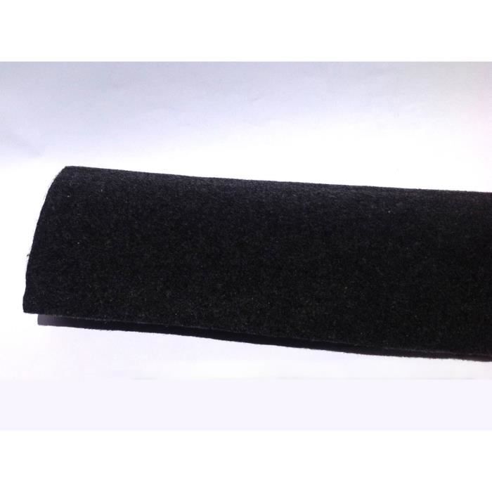Moquette Acoustique Noire 1500 X 750 Mm - Tissu Pour Enceintes Et Isolation Sonore