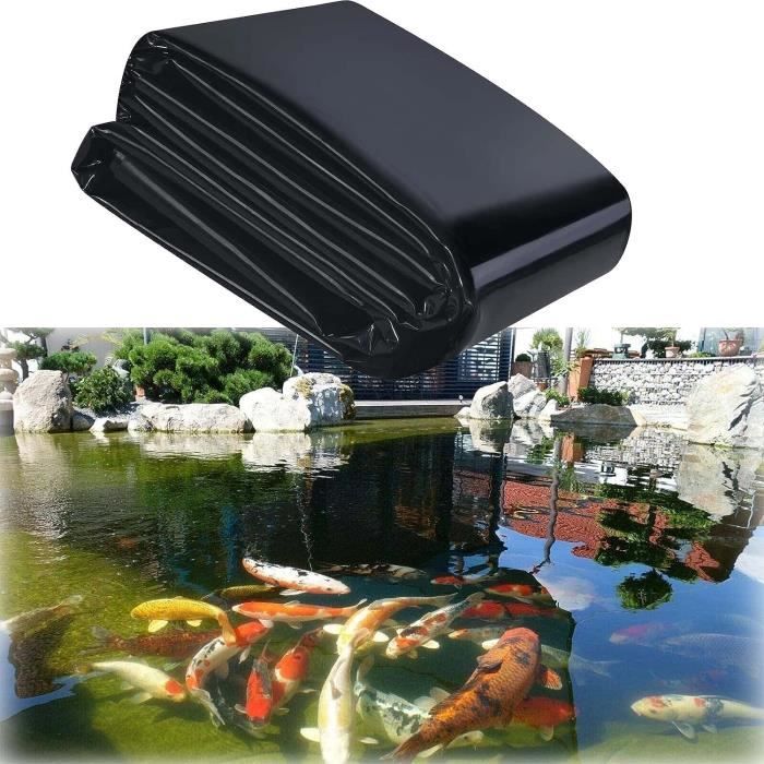 Bâche Étang HDPE Dtyubfg - Revêtement Imperméable Pour Bassin à Poissons, Cascades Et Jardin