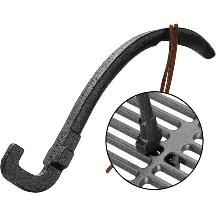 2 Poignées De Gril Et 1 Levier De Gril, Accessoires Pour Barbecue