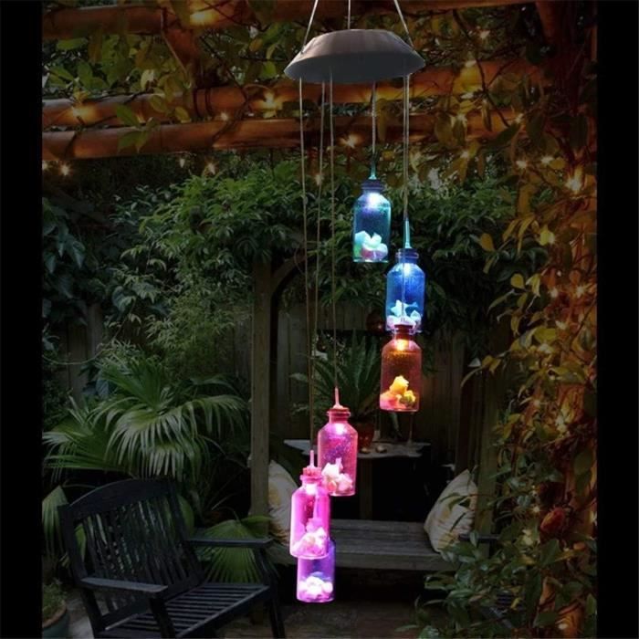 15 Pompons Attrape-vent Pour Carillon Japonais - PVC 4x20 Cm - Décoration Intérieure Et Extérieure