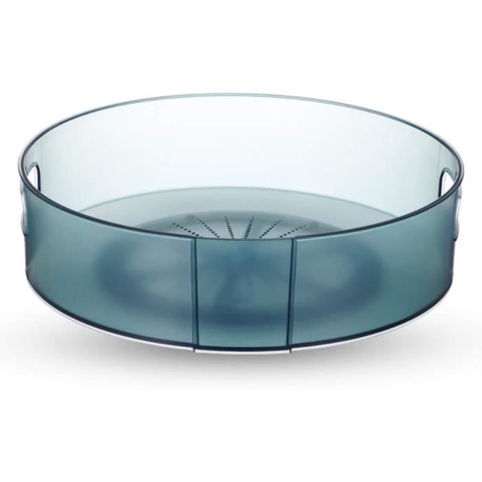 Plateau Tournant Lazy Susan Pour Réfrigérateur Et épices - 23,5 Cm - Lot De 2 - Organisation Cuisine Rotative