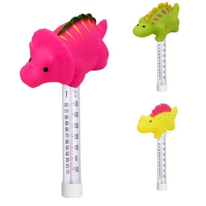 Thermomètre Flottant Pour Piscine, Aquarium - Plage 0 à 40°C, étanche, Facile à Lire - 9