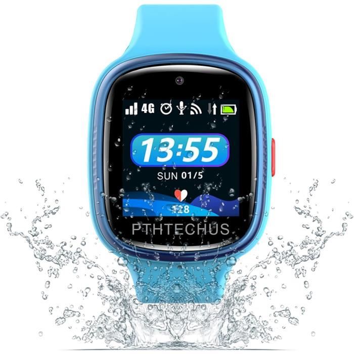4G Smartwatch T l phone Pour Enfants 4G Appel Vid o Montre Wifi Gps Appels Mode cole Fonction Sos Mp3 R veil Montre T l F8011