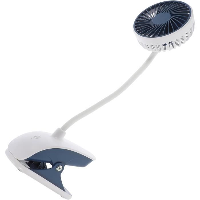 Mini Ventilateur à Pince Personnel Portable USB Avec Batterie Rechargeable Petits Ventilateurs De Bu 550