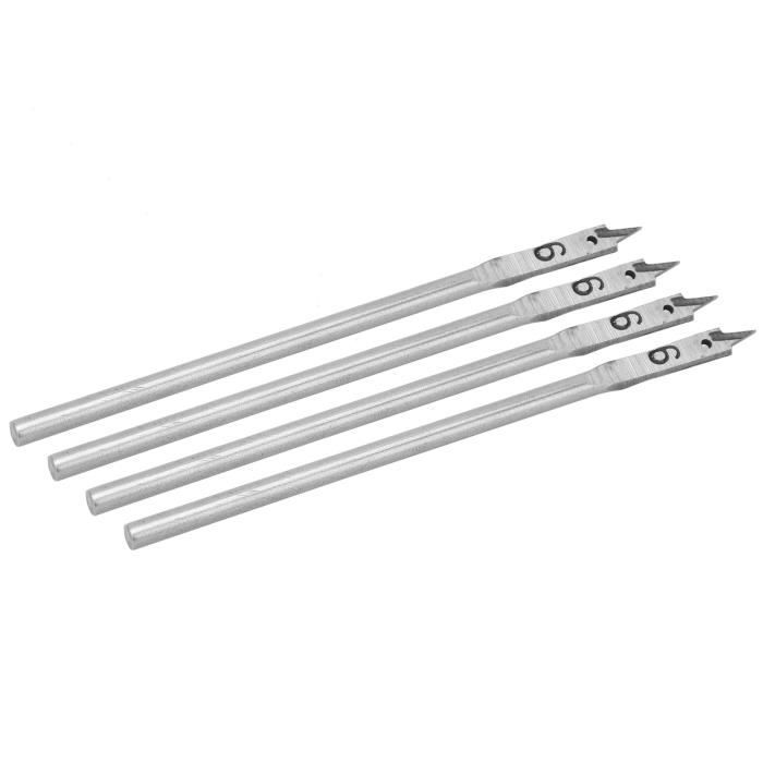 4pc Ensemble Outils Forage Mortaise 6,10,13,16mm - Ciseaux à Bois Avec Boîte De Rangement TE665