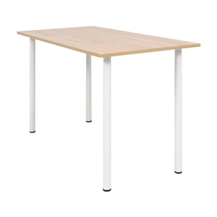 VIDAXL Table à Manger Chêne et