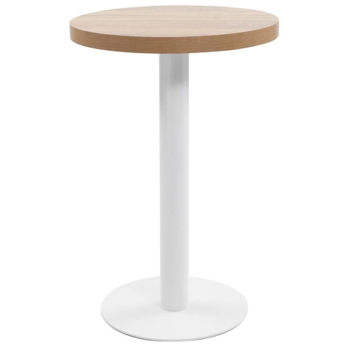 vidaXL Table de bistro Ø70 cm - vue 7