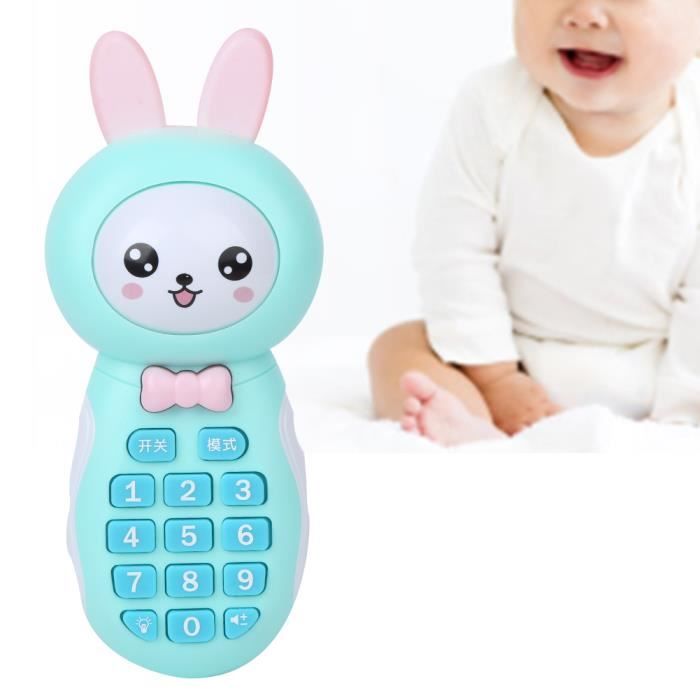 VINGVO Jouet De Téléphone Pour Enfants Jouet De Téléphone Enfants Jouet