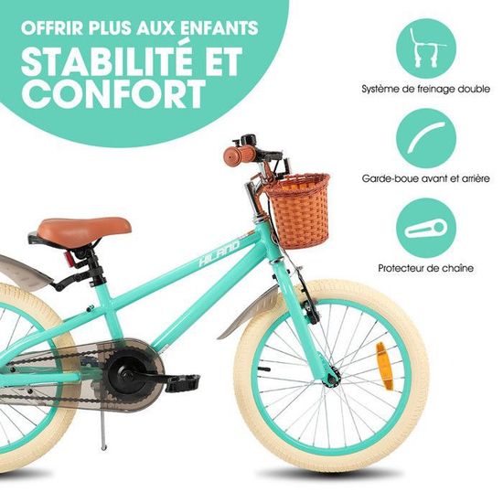 Velo 18 pouces fille Cdiscount