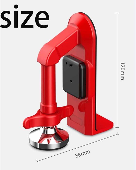 Butée De Porte Avec Alarme De Sécurité De 120 DB - Butée De Porte Pour Voyage, Appartement, Maison (lot De 1