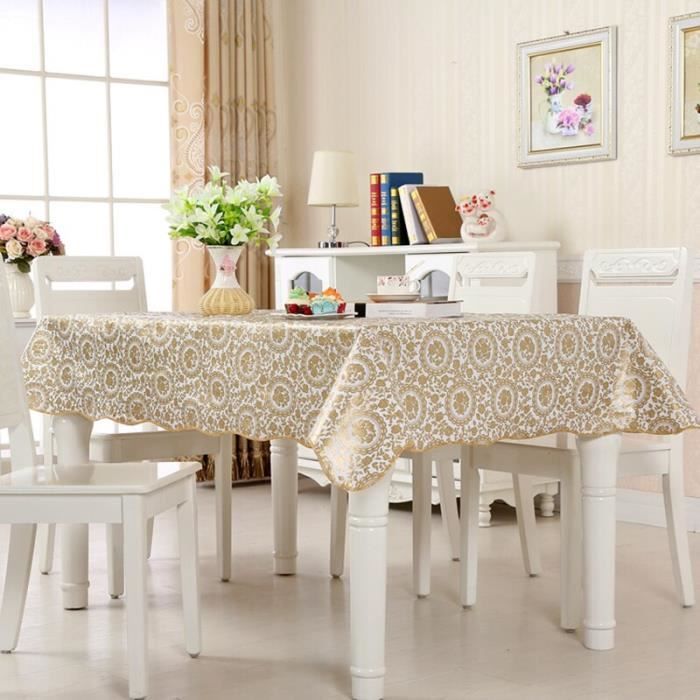Comart, Nappe Square, Housse De Table Pour Cuisine Et Extérieur, Anti-Taches, 100% Polyester, Design à Carreaux, Lavable En Machine, élégante Et Résistante, Rectangulaire 132 X 228 Cm, Couleur Grise