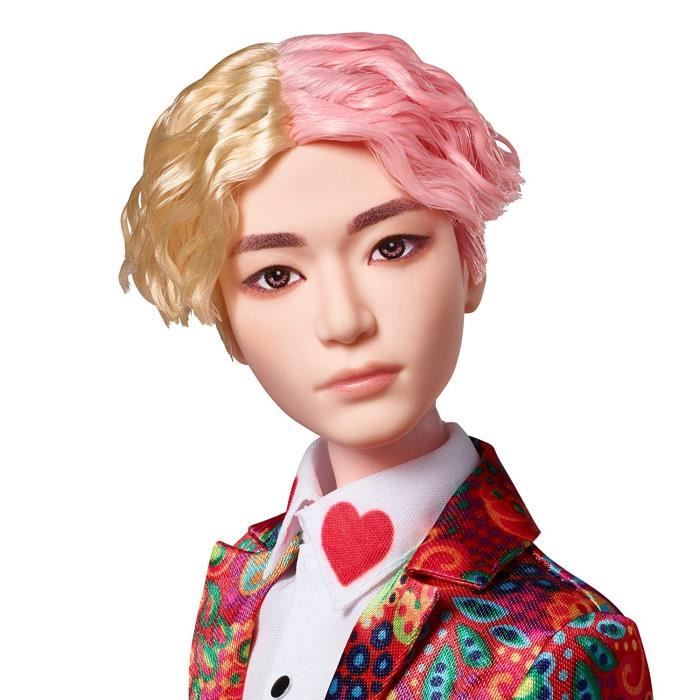 Bts X Mattel Poupee V a L effigie du Membre du Groupe de K pop Figurine a Collectionner Gkc89 Cdiscount Jeux Jouets