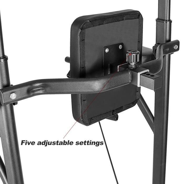 Chaise Romaine Multifonction LYUCAYHQ - Barre De Tractions, Réglable En Hauteur, Capacité 300 Kg