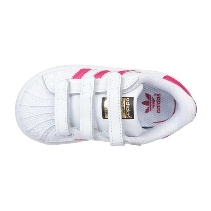 ADIDAS ORIGINALS Baskets Superstar Chaussures Enfant Fille Blanc