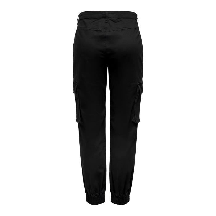 Pantalon cargo femme Only onlbetsy alva noir 40x32 Noir