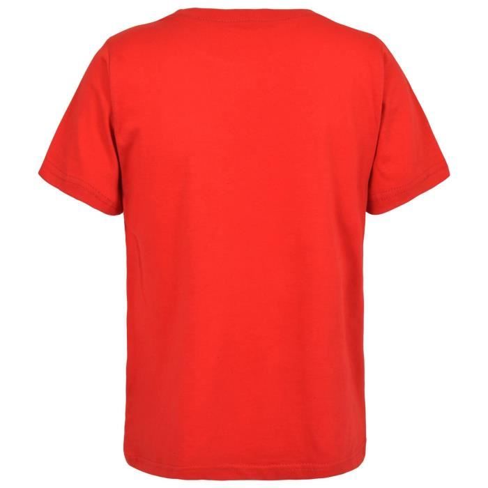 Tee shirt rouge garçon pas cher - GÉMO