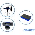 Subsonic Raiden - Pack accessoires de streaming gamers et youtubers, boitier de capture vidéo Full HD, micro, caméra HD-2