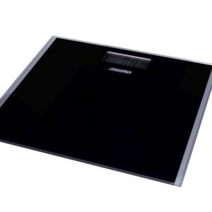 Pèse-Personne Numérique, Verre Trempé, Anthracite Avec 6 Paramètres