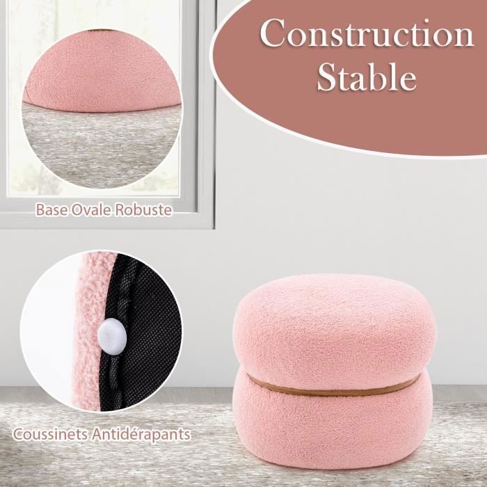 Tabouret, coiffeuse, pouf, velours, tabouret, en différentes tailles et Tabouret, coiffeuse, pouf, velours, tabouret, en différentes tailles et
