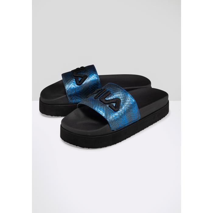 Claquette fila on sale femme noir