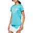 asics t shirt junior bleu