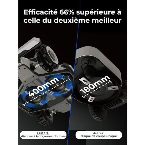 Lames De Rechange Pour Tondeuse Robot Mammotion Luba | Lot 24/30/36 Pièces En Acier Inoxydable Anti-rouille - Coupe Précise, Compatible Tondeuses Robots